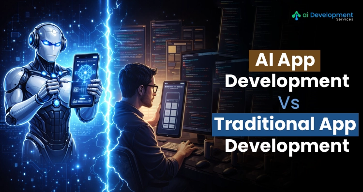 AI App Development Vs Traditional App Development